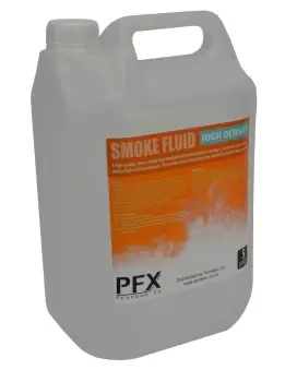 image of Ultra Dense High Quality Smoke & Fog Machine Fluid 5L for Professional Use by PFX