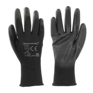 image of Silverline Black Palm Gloves - L 9