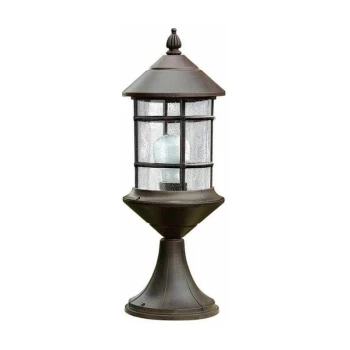 Image of Forlight Siros - 1 Light Outdoor Lamp Rusty Brown