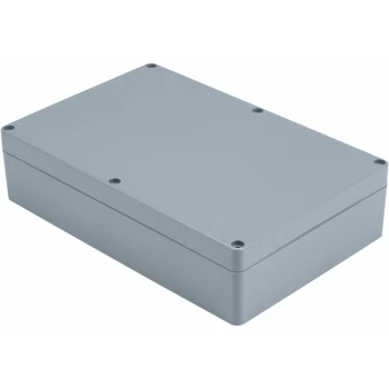 image of 301726 ABS Enclosure IP65 Dark Grey 222x146x55mm - R-tech