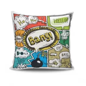 Image of NKRLNT-098 Multicolor Cushion