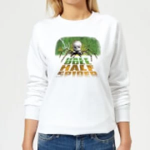 Image of Toy Story Half Doll Half-Spider Womens Sweatshirt - White - 3XL