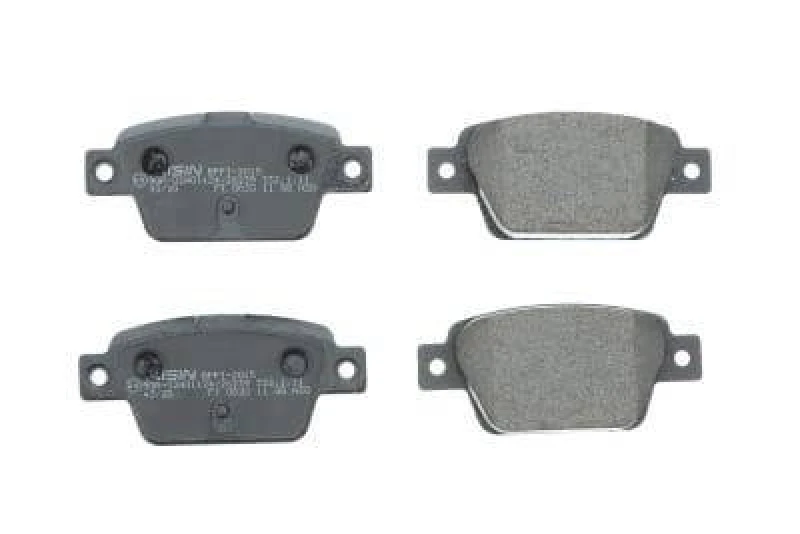 Image of AISIN BPFI-2015 Brake pad set Premium ADVICS by AISIN incl. wear warning contact Brake Pad Set,disc brake (402)