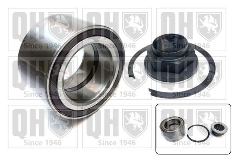 Image of QUINTON HAZELL Wheel bearing kit QUINTON HAZELL QWB1384
