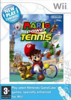 image of New Play Control Mario Power Tennis Nintendo Wii Game