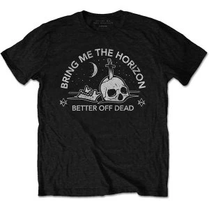 image of Bring Me The Horizon - Happy Song Unisex X-Large T-Shirt - Black