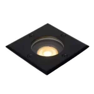 image of Biltin Modern Recess Deck Lighting Outdoor - 1xGU10 - IP67 - Black