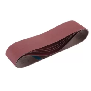 Image of Draper Cloth Sanding Belt, 100 x 915mm, 180 Grit (Pack of 5)