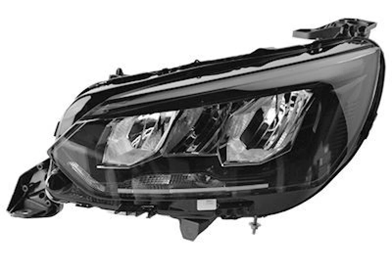 Image of VAN WEZEL Headlight VAN WEZEL 4043965V