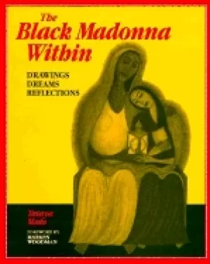 Image of black madonna within drawings dreams reflections