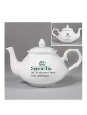 image of Signature Gifts Personalised Sereni-Tea Tea Pot