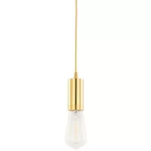 Image of Italux Lighting - Italux Modern - Modern Hanging Pendant Lamp Holders Golden 1 Light , E27