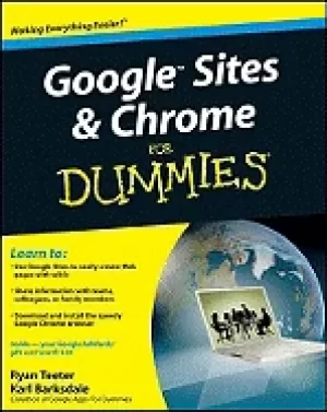Image of google sites and chrome for dummies
