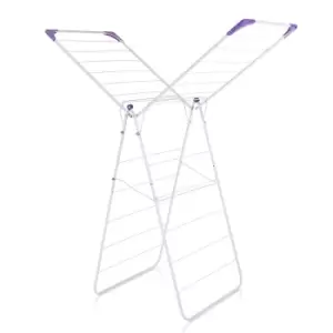 image of Minky Essentials X Wing Airer, 14M - White