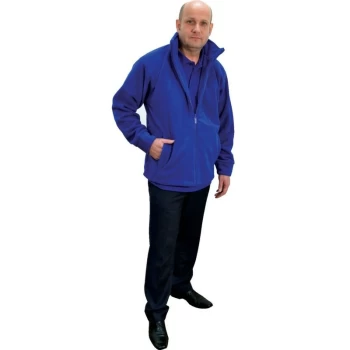 Image of F400 Small Royal Blue Microfleece Jacket - Tuffsafe