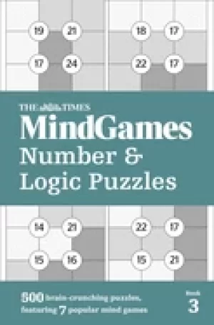 Image of times mindgames number and logic puzzles book 3