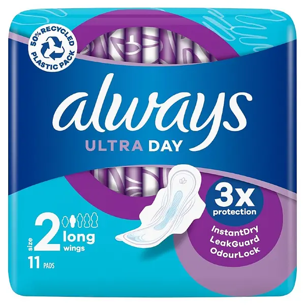 image of Always Ultra Pads Long Plus