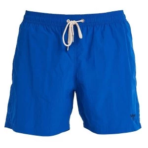 Image of Barbour Mens Essential Logo 5'' Swim Short Bright Blue XXL