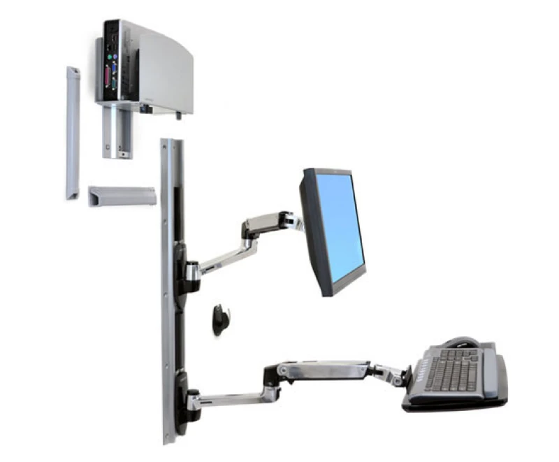 Image of Ergotron LX Wall Mount System monitor mount / stand