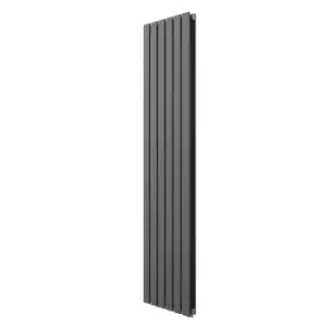 image of VURTU1 Vertical Double Panel Radiator 1800mm x 410mm - Anthracite