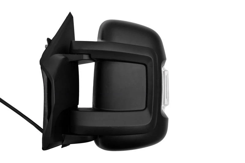 Image of PRASCO FT9307346 Wing mirror Left, black, Electric, Convex Outside Mirror (50)