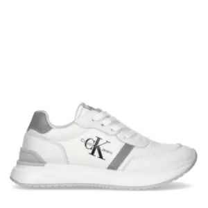 Image of Calvin Klein Jeans Woody Slip On Trainers - White