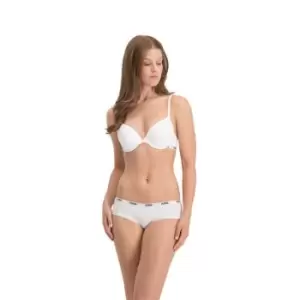 Puma 3 Pack Hipster Briefs Womens - White