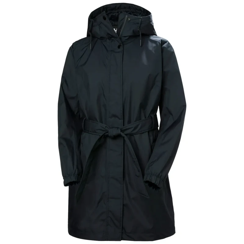 Image of Helly Hansen Womens waterproof jacket Helly Hansen Classic Ins Trench Bleu Female L