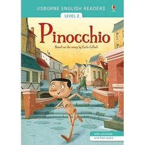 Image of Usborne English Readers: Level 2: Pinocchio by Mairi Mackinnon (Paperback, 2017)