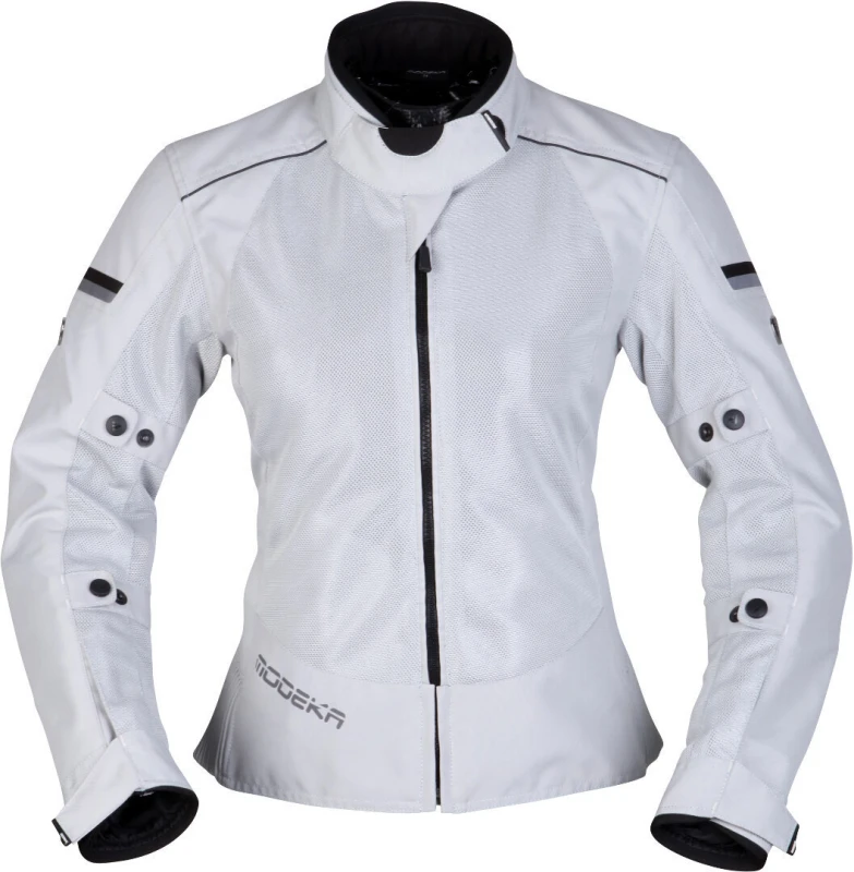 Image of Modeka Veo Air Jacket Lady Light Gray Size 44