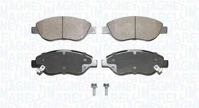 Image of MAGNETI MARELLI Brake pad set MAGNETI MARELLI 363916060909