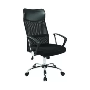 Image of High Back Nimbus Mesh Chair Black KF90896