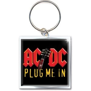 image of AC/DC - Plug me in Keychain