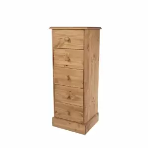 Image of Cotswold 5 Drawer Narrow Chest