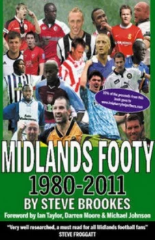 Image of Midlands Footy by Steve Brookes Paperback