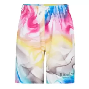 Image of Calvin Klein Jeans Pride All Over Print Shorts - Multi