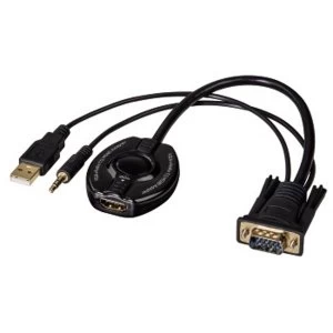 Image of Hama VGA with Audio Cable to HDMI Converter