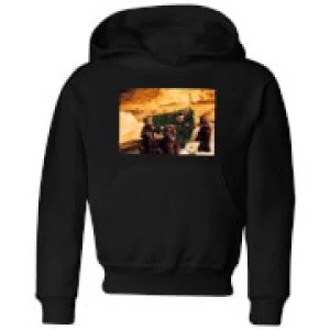 Image of Star Wars Jawas Christmas Tree Kids Christmas Hoodie - Black - 11-12 Years