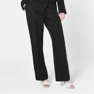 image of Biba x Tess Daly Tailored Wide Leg Trousers - Black