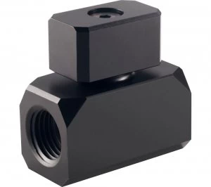 image of Glacier 35mm Premium Ball Valve - Satin Black