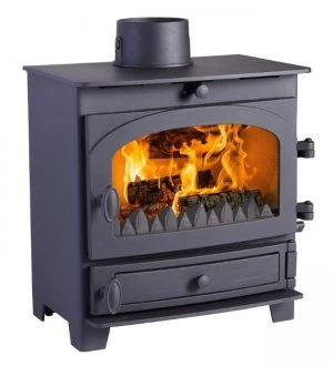 image of Hunter Kestrel 5 Defra Approved Multi Fuel Stove