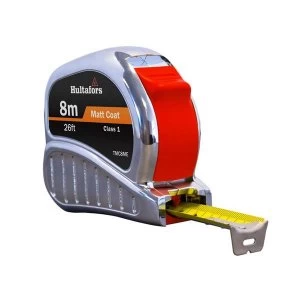 Image of Hultafors TM8ME Chrome Tri-Matic Pocket Tape 8m/26ft (Width 25mm)