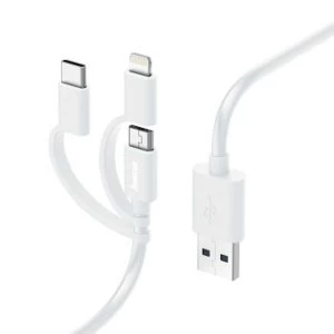 Image of 3IN1 MICRO USB CAB+LIGHT.+TYPE-C