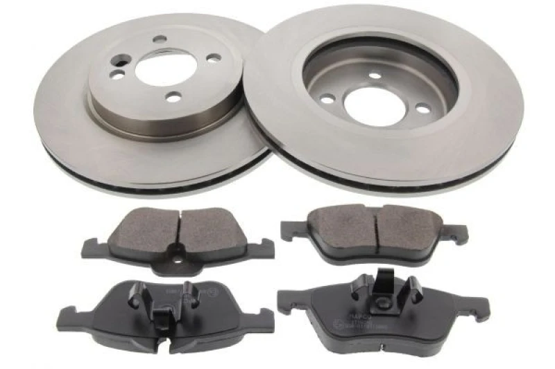 Image of MAPCO 47891 Brake disc and pads set Front Axle, Brake Disc Type: Vented Brake Set,disc brakes (3405)