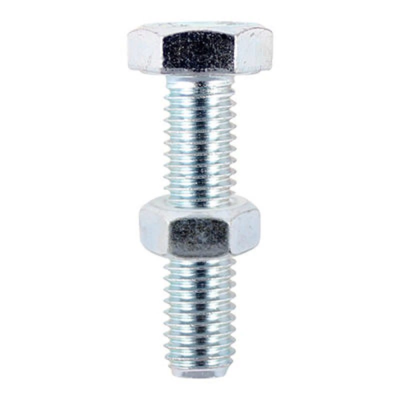 Image of Hexagon Set Screws and Nuts Zinc Plated 625SNZB Size: M6