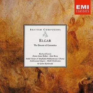 image of Elgar The Dream of Gerontius Barbirolli by Halle Choir CD Album