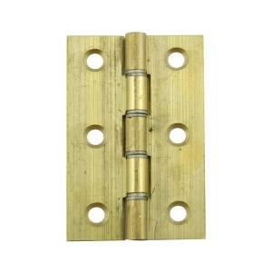 image of Jedo self colour brass solid drawn hinge