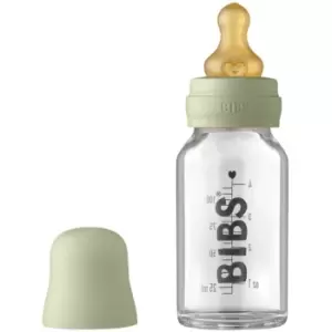 image of BIBS Baby Glass Bottle 110 ml baby bottle Sage 110 ml