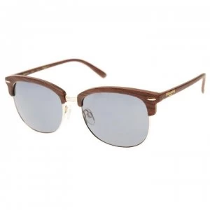 image of SoulCal Barbados Sunglasses - Brown Wood/Gold