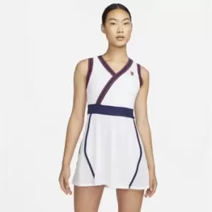 image of Nike Slam Tennis Dress Womens - White